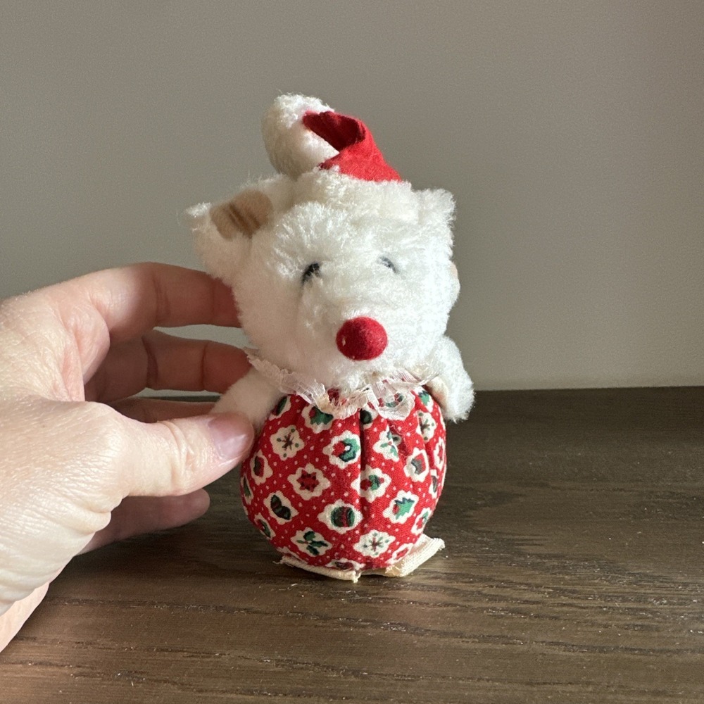 Vintage Cloud 9 Christmas Mouse
